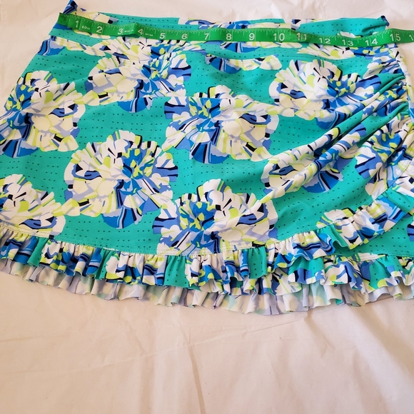 Lime Ricki Skirt Tankini - Picture 5 of 8